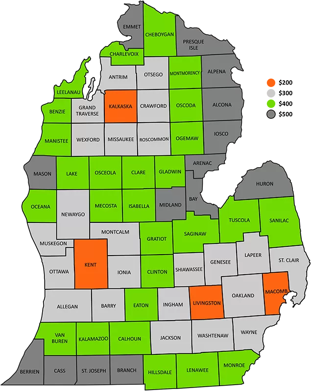 Service Map Location